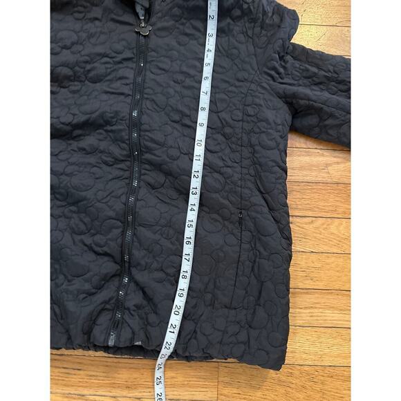 Adult Size M Disney Mickey Icon quilted embroidered Fleece Lined Quilted Jacket - Picture 7 of 9